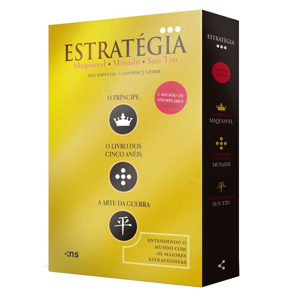 Box o Essencial da Estratégia - 3 Volumes