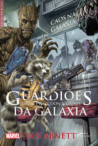Guardioes da Galaxia Rocket Raccoon e Groot -Ca