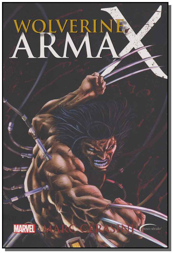 Capa do livro Wolverine - Arma X, de Marc Cerasini