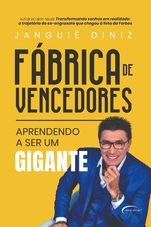 Capa do livro Fábrica de Vencendores, de Janguie Diniz
