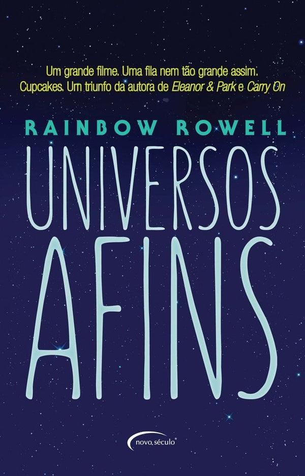 Capa do livro Universo Afins, de Rainbow Rowell