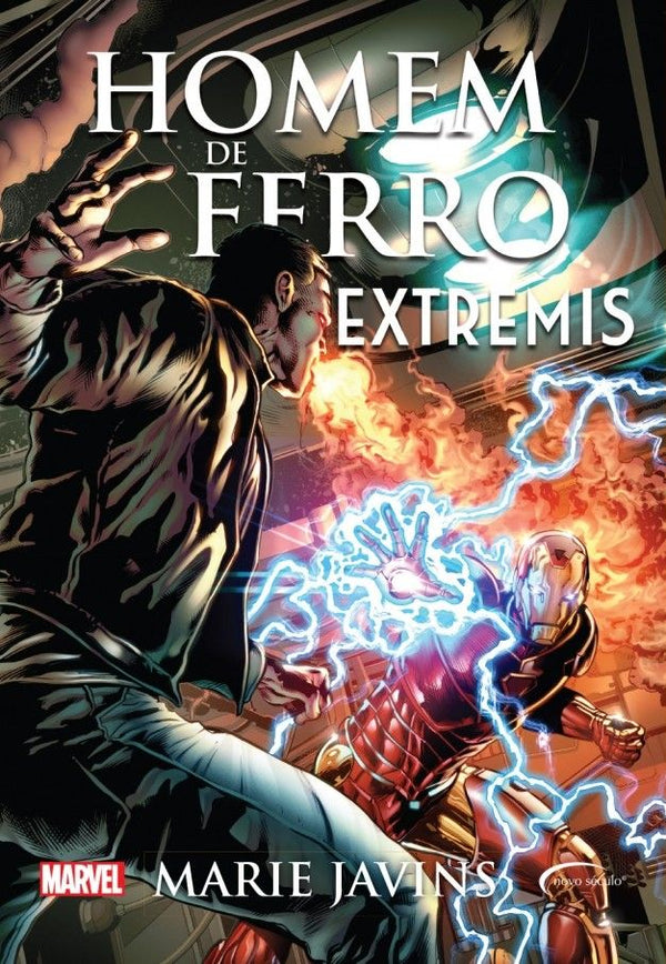 Capa do livro Homem de Ferro - Extremis, de Marie Javins
