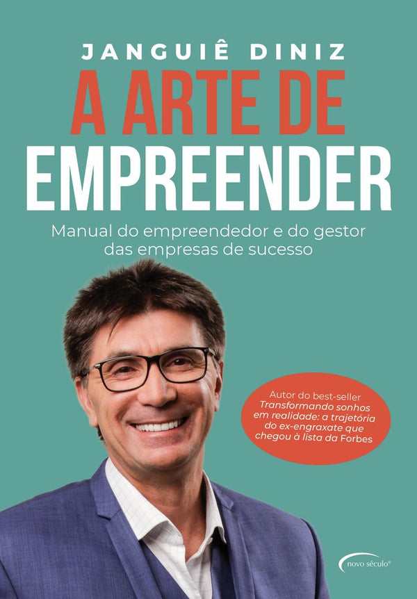 Capa do livro A Arte de Empreender, de Janguie Diniz