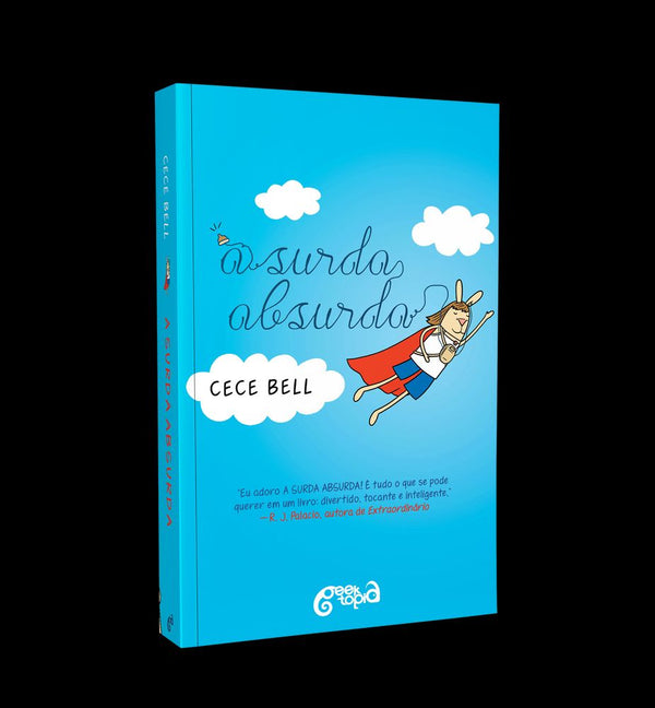 Capa do livro Surda Absurda, a, de Cece Bell