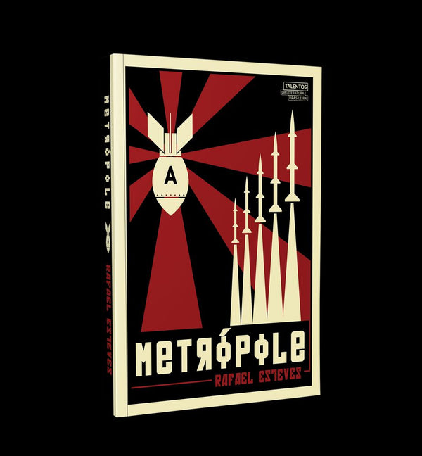 Capa do livro Metrópole, de Rafael Esteves
