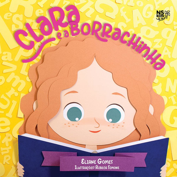 Capa do livro Clara e a Borrachinha, de Eliane Gomes