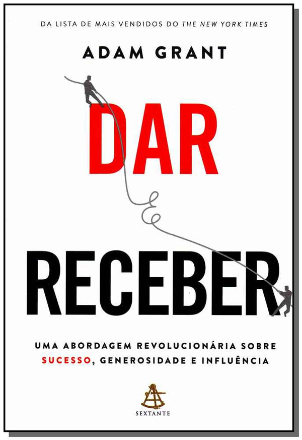 Capa do livro Dar e Receber, de Adam Grant