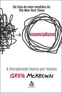 Capa do livro Essencialismo, de Greg Mckeown