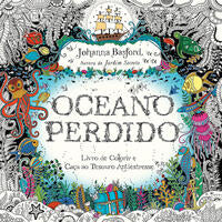 Capa do livro Oceano Perdido, de Johanna Basford