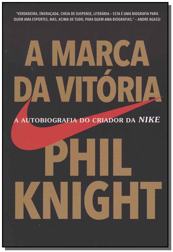 Capa do livro Marca da Vitória, a, de Phil Knight