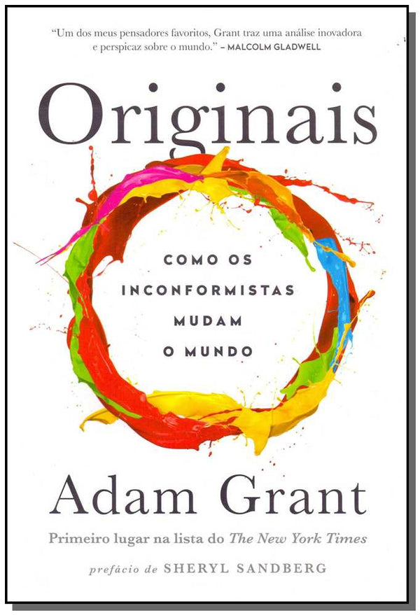 Capa do livro Originais, de Adam Grant