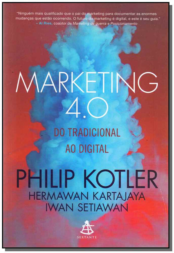 Capa do livro Marketing 4.0, de Kotler; Kartajaya; Setiawan