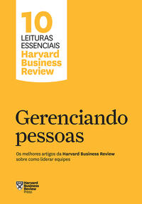 Capa do livro Gerenciando Pessoas, de Harvard Business Review