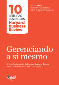 Capa do livro Gerenciamento a Si Mesmo, de Harvard Business Review