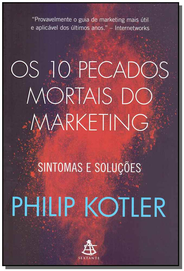 Capa do livro Os 10 Pecados Mortais do Marketing, de Philip Kotler