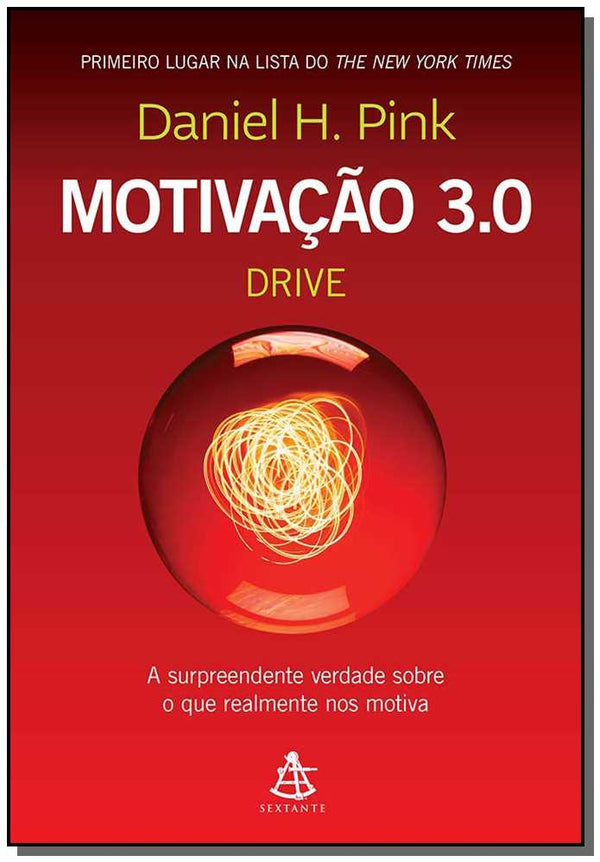 Capa do livro Motivação 3.0 - Drive, de Daniel H. Pink
