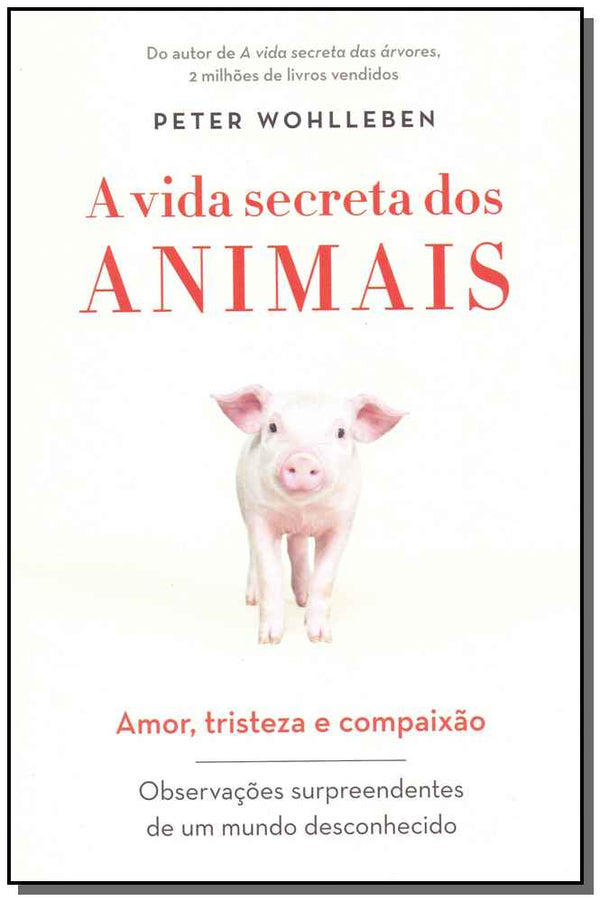 Capa do livro A Vida Secreta dos Animais, de Peter Wohlleben
