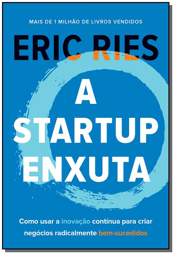 Capa do livro Startup Enxuta, a, de Eric Ries
