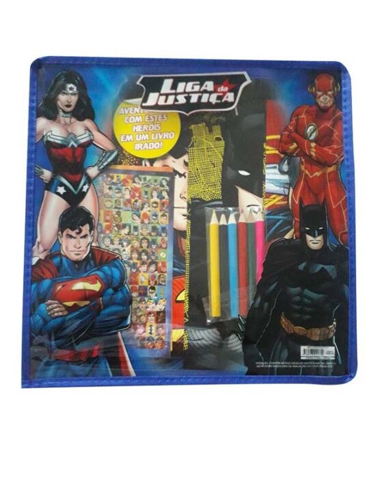 Liga da Justiça Pinte e Brinque - Vol. 01