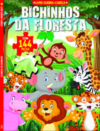 Capa do livro Bichinhos da Floresta - Quebra Cabeca, de Editora On-Line