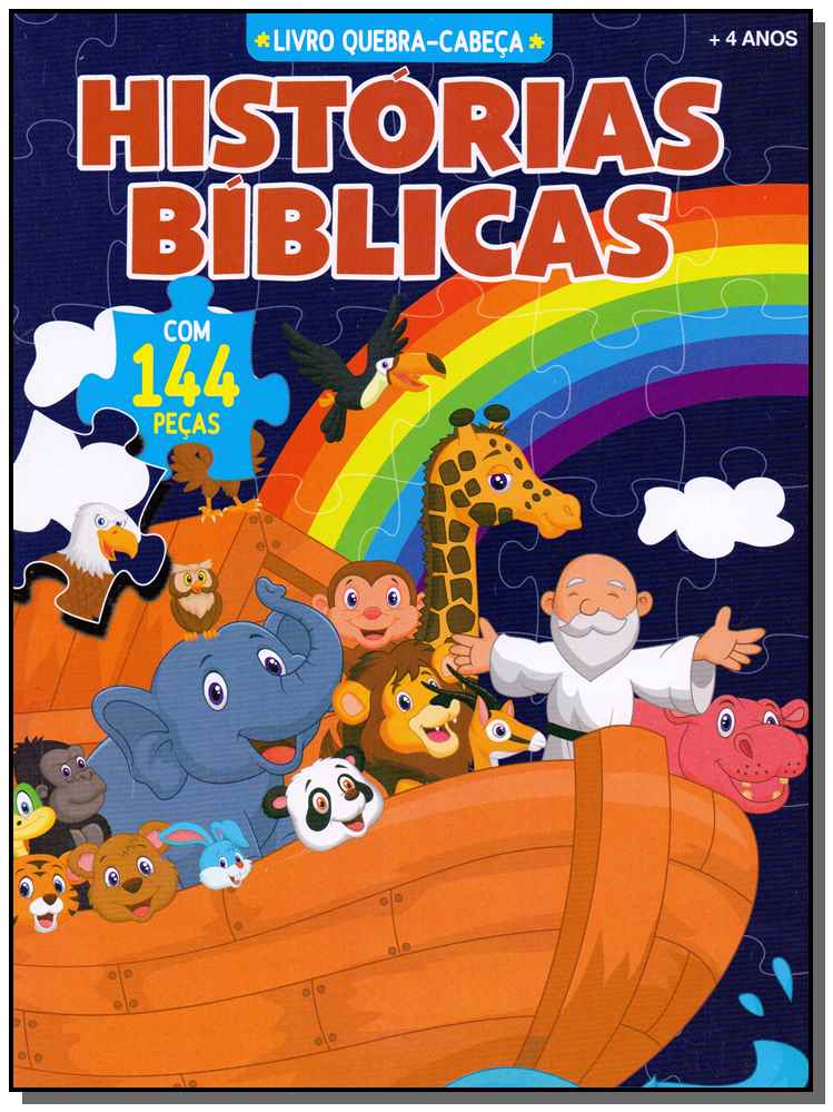 Livro Quebra-Cabeça - Histórias Bíblicas