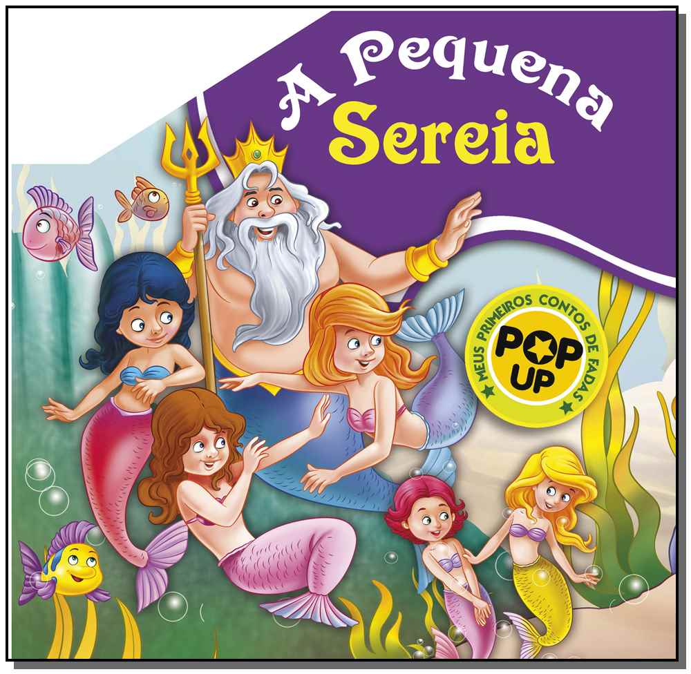 Livro Pop-Up - A Pequena Sereia