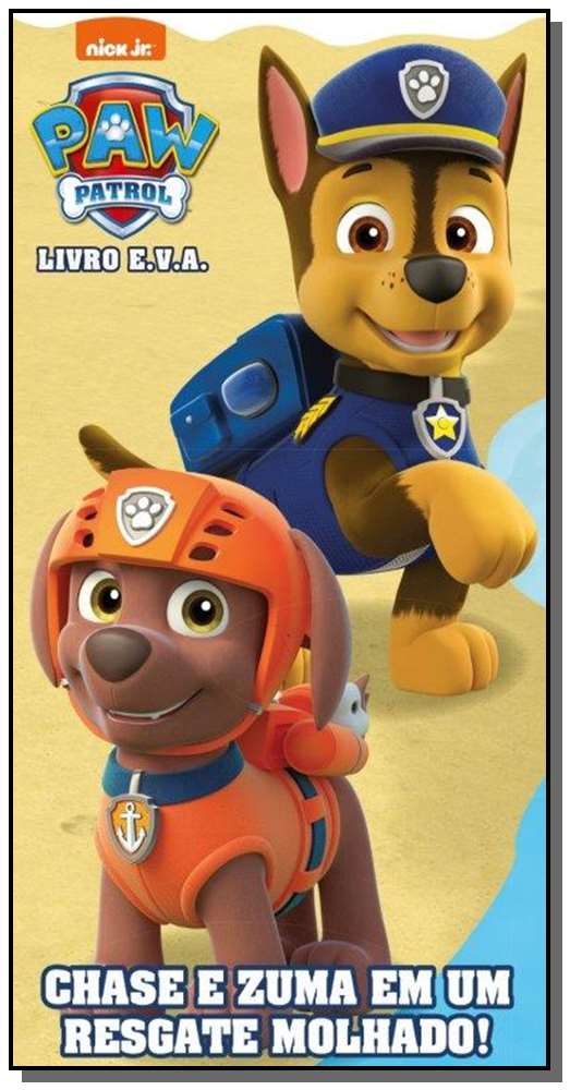Capa do livro Paw Patrol - Livro E.V.A., de Editora On-Line
