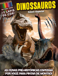 Capa do livro Dinossauros - Colorir Especial - 03ed/20, de Editora On-Line