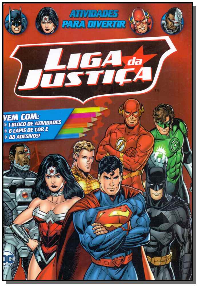 Liga da Justiça - Atividades para Divertir