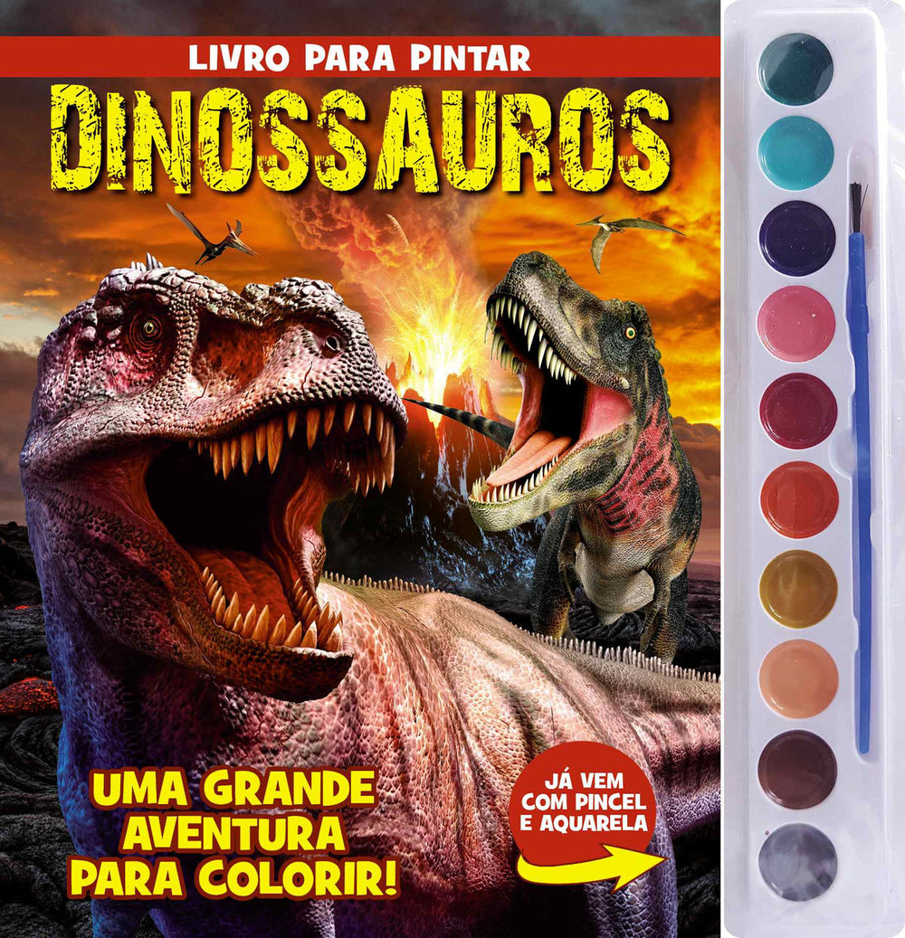 Livro para Pintar - Dinossauros