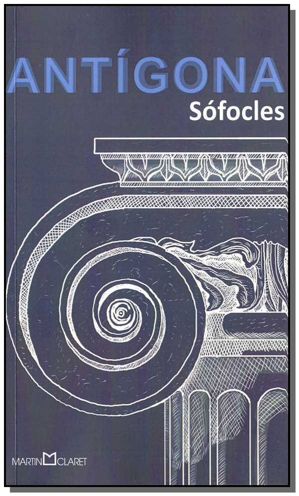 Capa do livro Antígona, de Sofocles