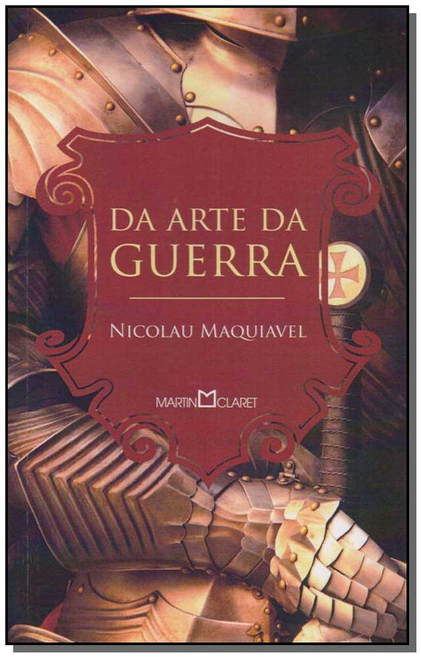 Capa do livro Da Arte da Guerra, de Nicolau Maquiavel