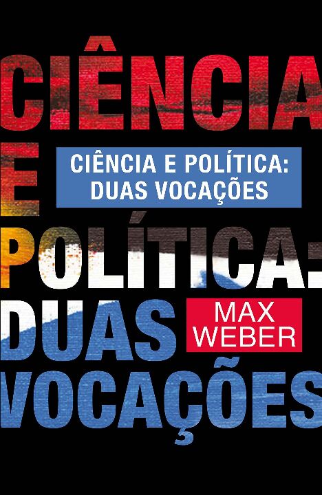 Capa do livro Ciência e Política, de Max Weber
