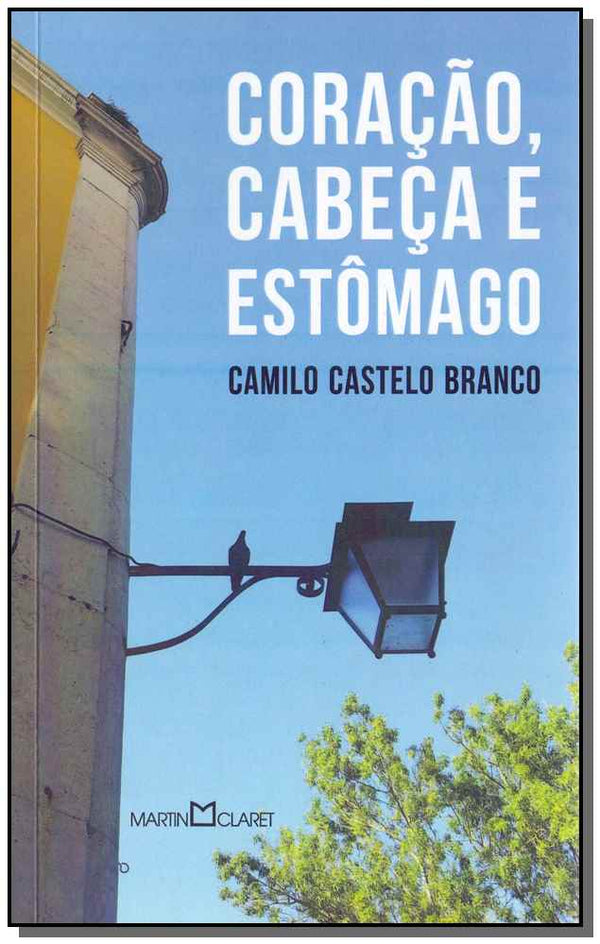 Capa do livro Coração, Cabeça e Estomago, de Camilo Castelo Branco