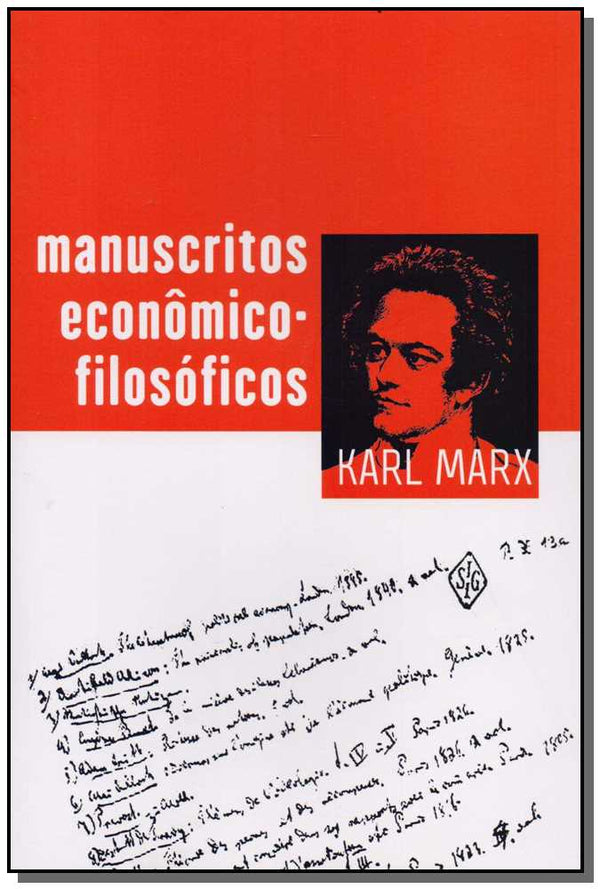 Capa do livro Manuscrito Econômico-Filosóficos, de Karl Marx