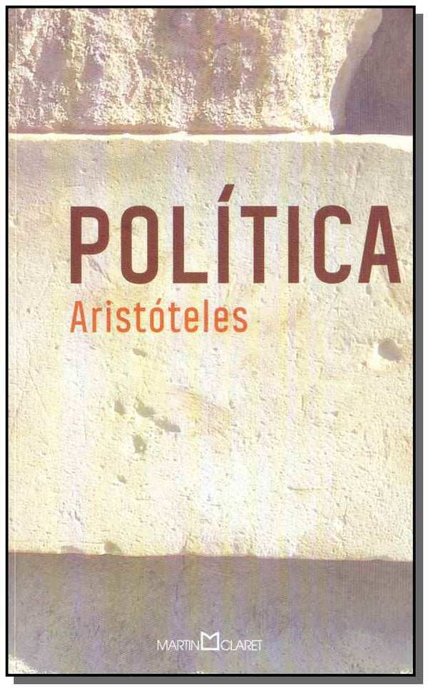 Capa do livro Política, de Aristoteles