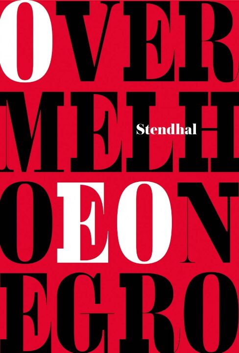 Capa do livro O Vermelho e o Negro, de Stendhal