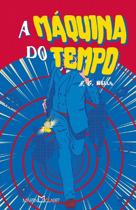 Capa do livro A Máquina do Tempo, de H.G. Wells