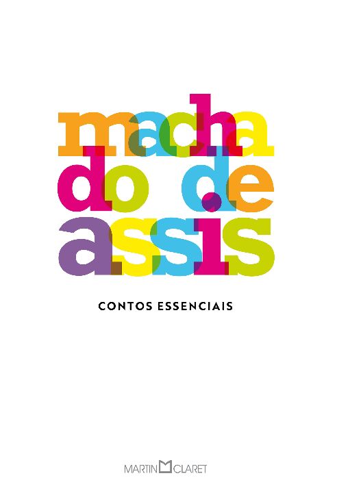 Capa do livro Contos Essenciais, de Machado de Assis