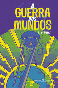 Capa do livro A Guerra dos Mundos, de H.G. Wells