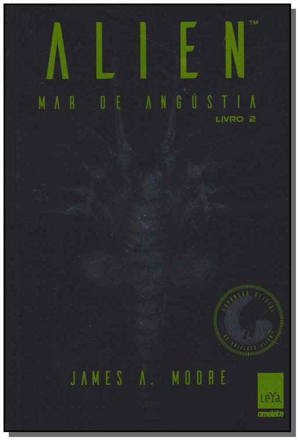 Capa do livro Alien - Mar de Angústia, de James A. Moore