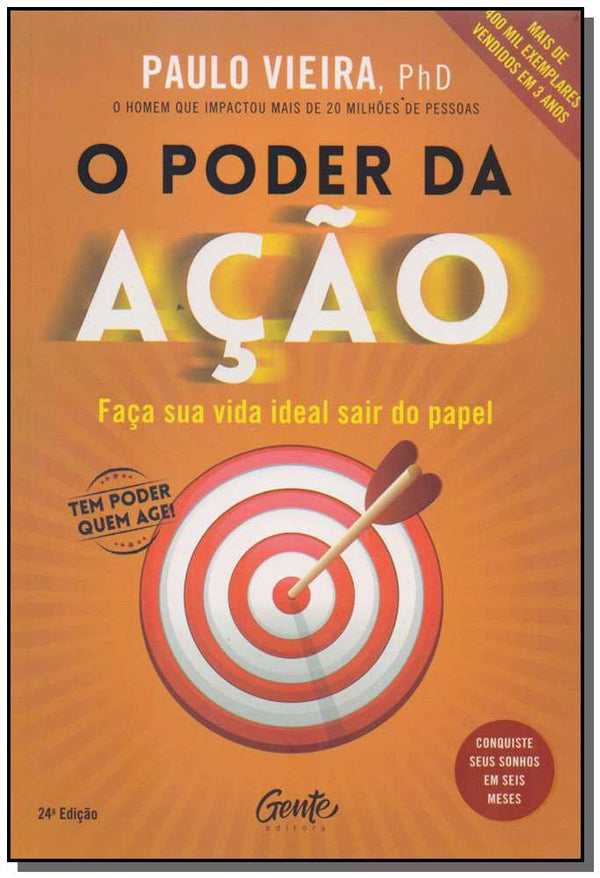 Capa do livro O Poder da Ação, de Paulo Vieira