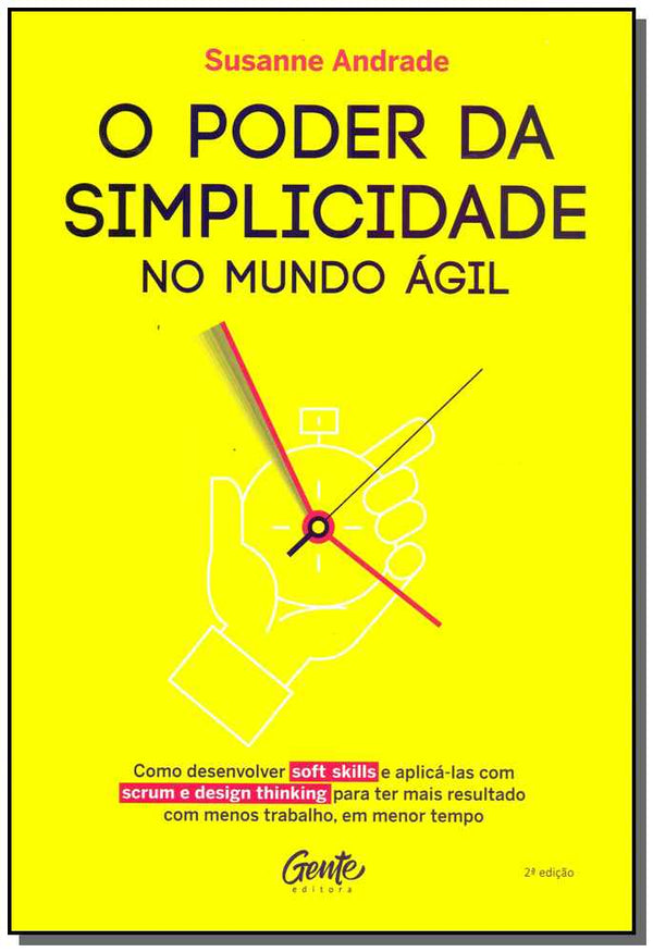 Capa do livro Poder da Simplicidade no Mundo Ágil, de Susanne Andrade