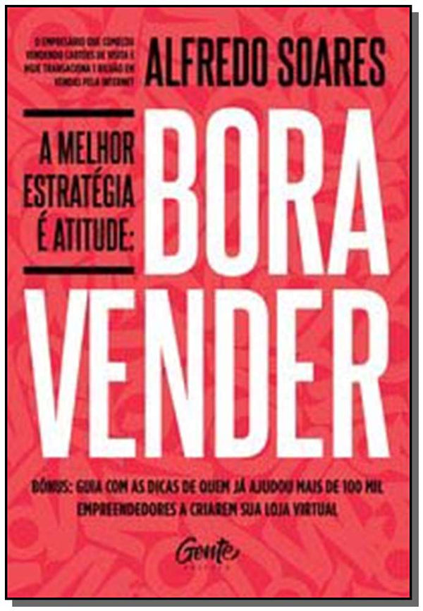 Capa do livro Bora Vender, de Alfredo Soares