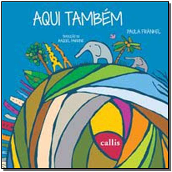 Capa do livro Aqui Também, de Paula Frankel
