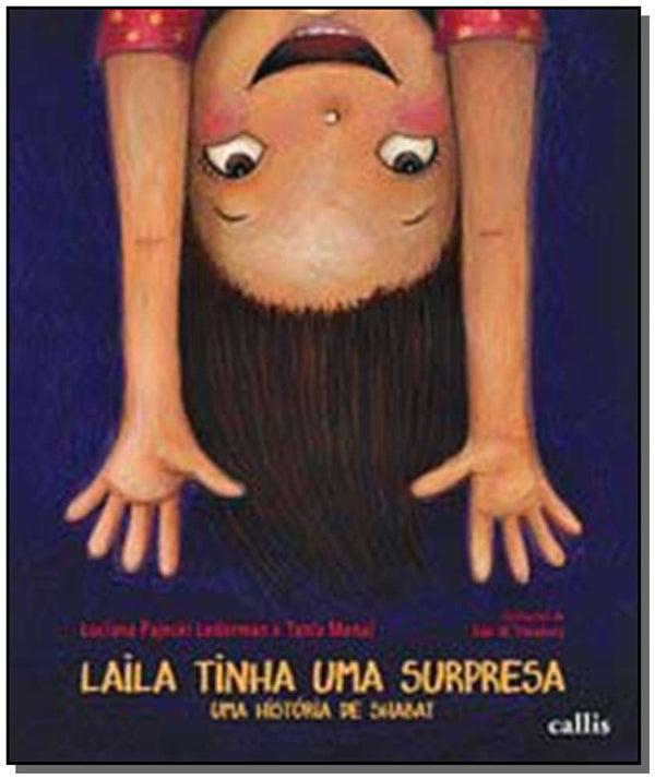 Capa do livro Laila Tinha uma Surpresa: Uma História de Shabat, de Luciana P. Ledermen, Tania Menai