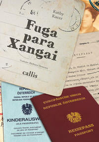 Capa do livro Fuga para Xangai, de Kathy Kacer