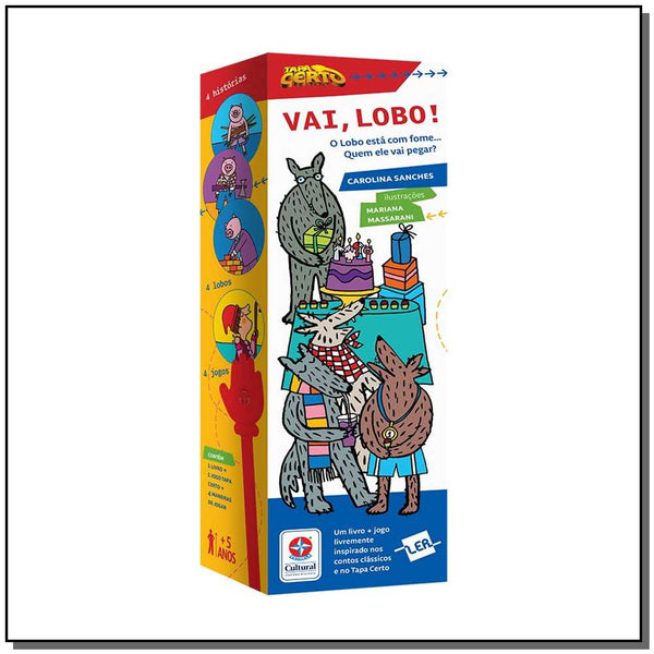 Capa do livro Vai Lobo!, de Carolina Sanches