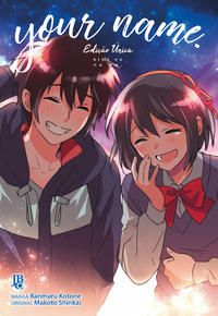 Capa do livro Your Name - Edição Única, de Makota Shinkai, Ranmaru Katone