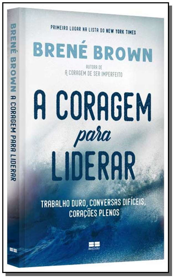 Capa do livro A Coragem para Liderar, de Brene Brown
